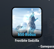 Kaiju Alpha Frostbite Godzilla Gift