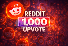 ⭐KALICI⚡REDDİT 1.000 UPVOTE⚡
