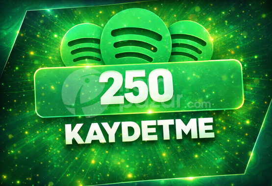 ⭐KALICI⚡SPOTİFY 250 KAYDETME⚡