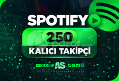 ⭐KALICI⚡SPOTİFY 250 TAKİPÇİ⚡