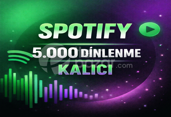 ⭐KALICI⚡SPOTİFY 5K DİNLENME⚡