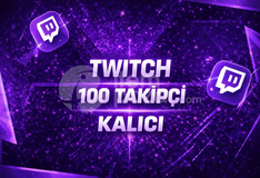 ⭐KALICI⚡TWİTCH 100 TAKİPÇİ⚡
