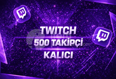 ⭐KALICI⚡TWİTCH 500 TAKİPÇİ⚡