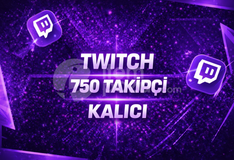 ⭐KALICI⚡TWİTCH 750 TAKİPÇİ⚡