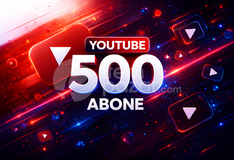 ⭐KALICI⭐ YouTube 500 Abone⚡