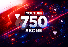 ⭐KALICI⭐ YouTube 750 Abone⚡