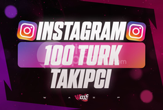 ⭐[KALİTE] Instagram 100 Türk Takipçi