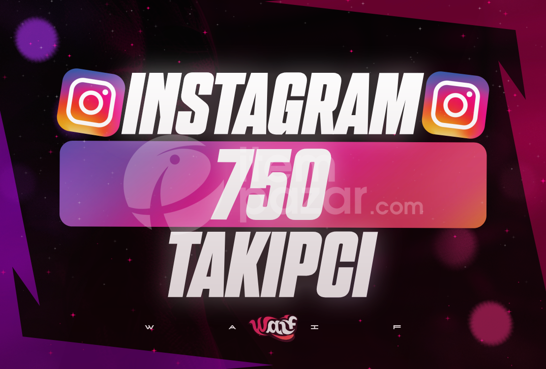 ⭐[KALİTE] Instagram 750 Takipçi