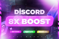 ⭐[KALİTELİ] 1 AYLIK 8X BOOST+GARANTİLİ⭐