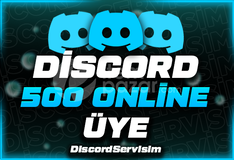 ⭐[KALİTELİ] 500 Discord 7/24 Aktif Resimli Üye