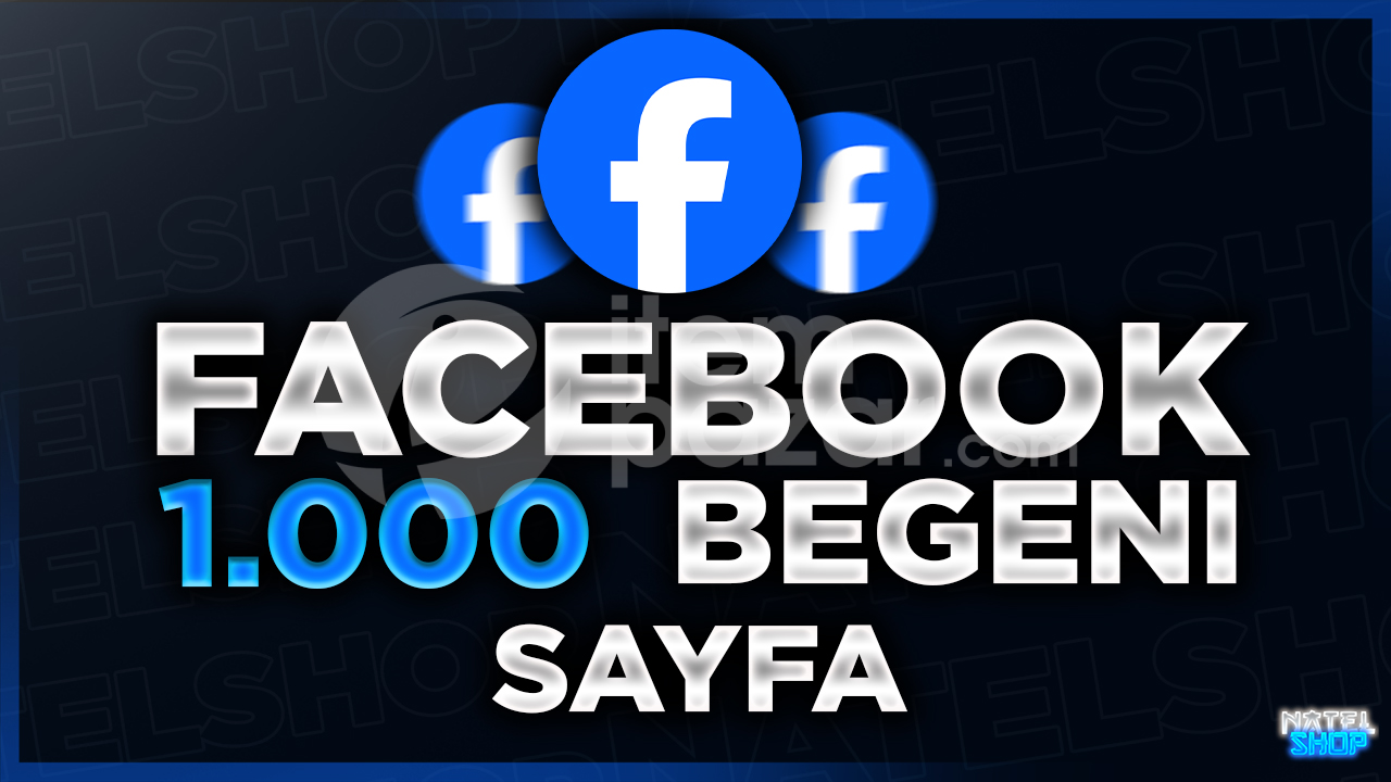 ⭐[KALİTELİ]FACEBOOK 1000 SAYFA BEĞENİ