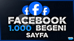 ⭐[KALİTELİ]FACEBOOK 1000 SAYFA BEĞENİ