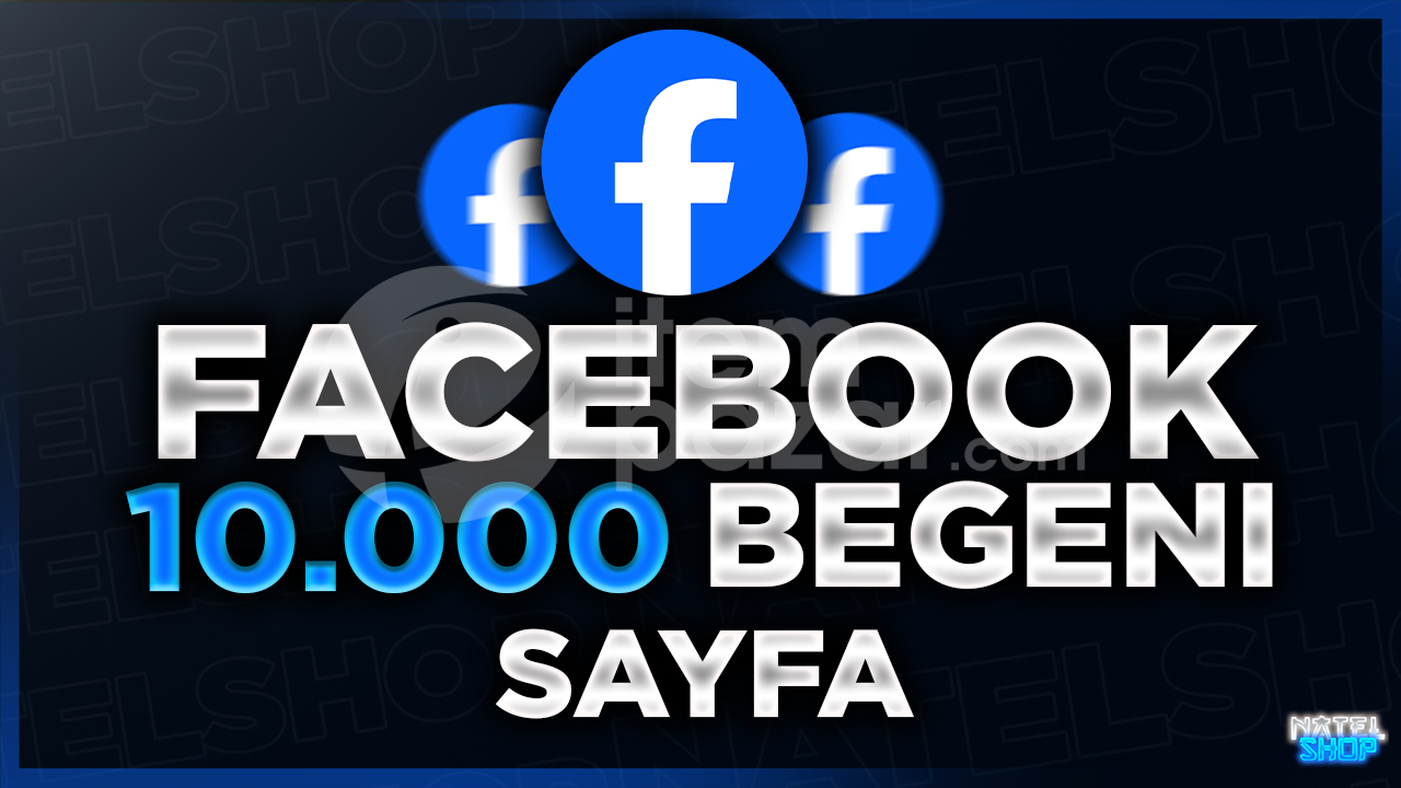 ⭐[KALİTELİ]FACEBOOK 10000 SAYFA BEĞENİ