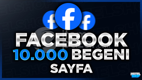 ⭐[KALİTELİ]FACEBOOK 10000 SAYFA BEĞENİ