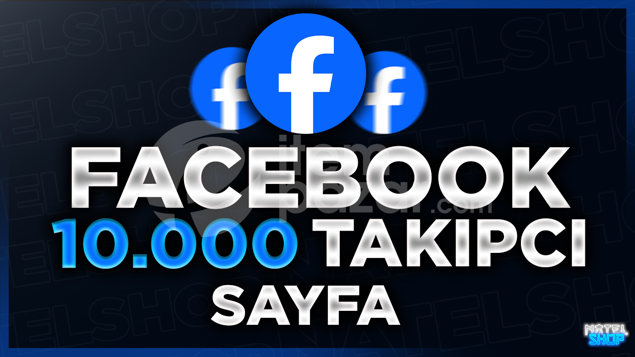 ⭐[KALİTELİ]FACEBOOK 10000 SAYFA TAKİPÇİ
