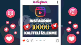⭐[KALİTELİ] INSTAGRAM 10000 İZLENME