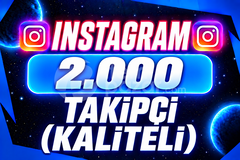 [Kaliteli✅] Instagram 2000 Takipçi| ELIT⚡