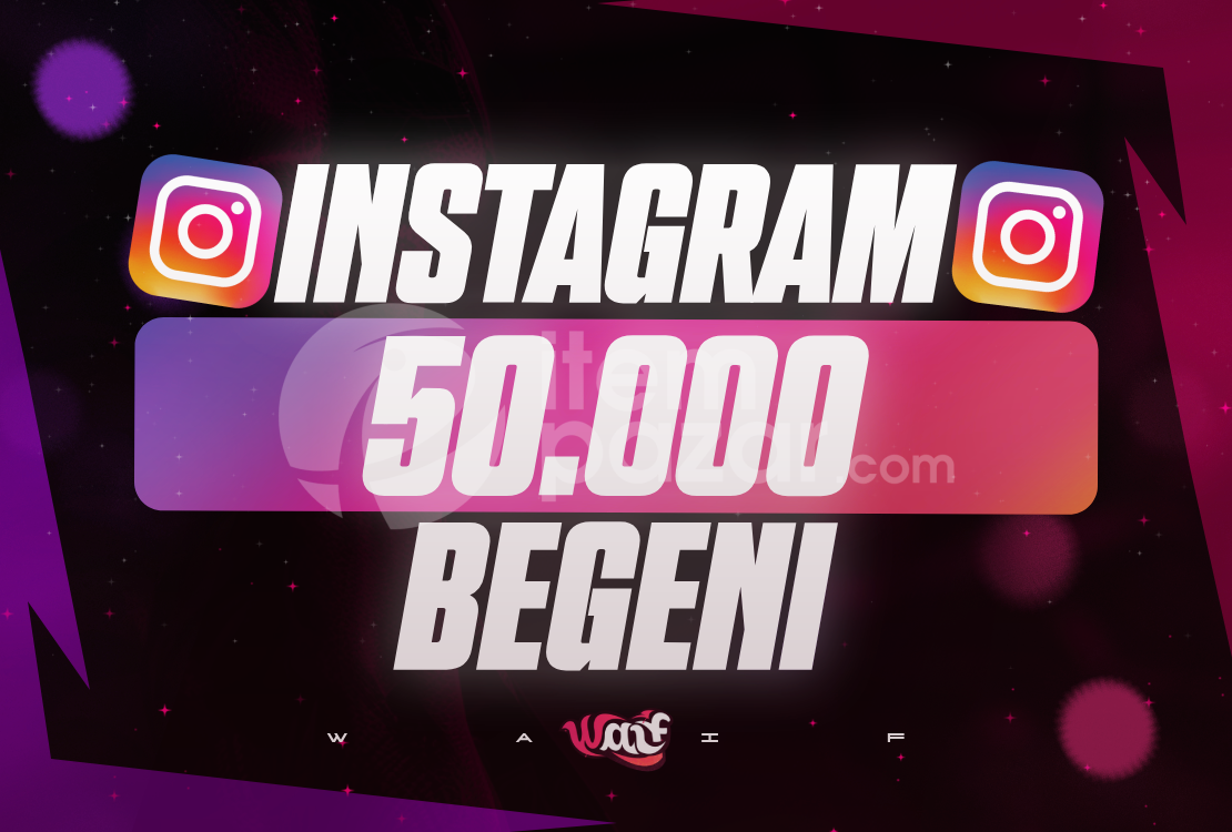 ⭐[KALİTE] Instagram 50.000 Beğeni