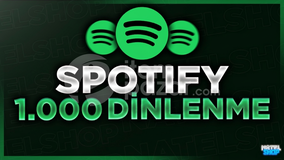 ⭐[KALİTELİ] SPOTİFY 1000 DİNLENME⭐