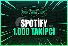 ⭐[GARANTİLİ] SPOTİFY 1.000 TAKİPÇİ⭐