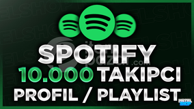 ⭐[KALİTELİ] SPOTİFY 10000 TAKİPÇİ⭐