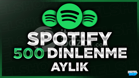 ⭐[KALİTELİ] SPOTİFY 500 AYLIK DİNLEYİCİ⭐