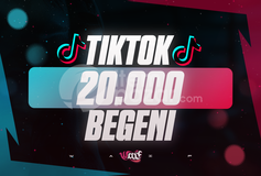 ⭐[KALİTE] Tiktok 20.000 Beğeni