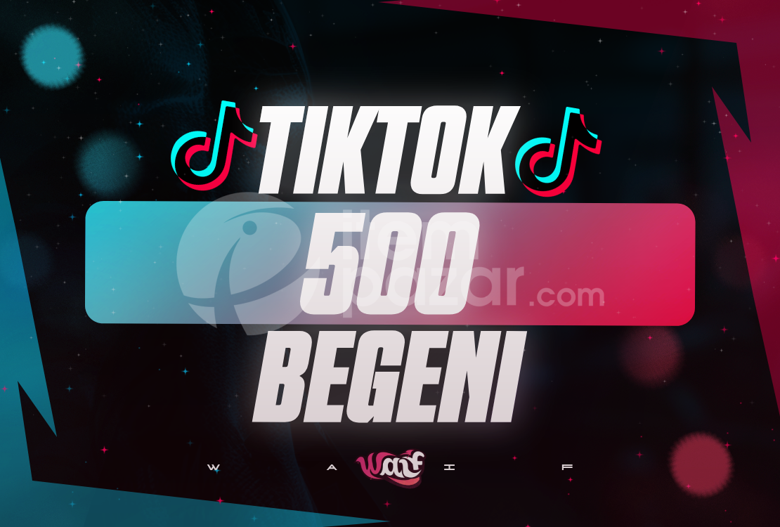 ⭐[KALİTE] Tiktok 500 Beğeni