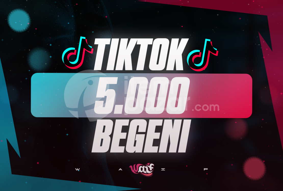 ⭐[KALİTE] Tiktok 5000 Beğeni