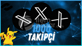 ✨️ [Kaliteli] Twitter 1000 Takipçi ✨️