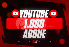⭐[KALİTE] Youtube 1000 Organik Gerçek Abone