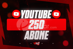 ⭐[KALİTE] Youtube 250 Organik Gerçek Abone