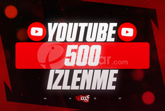 ⭐[KALİTE] Youtube 500 Organik Gerçek İzlenme