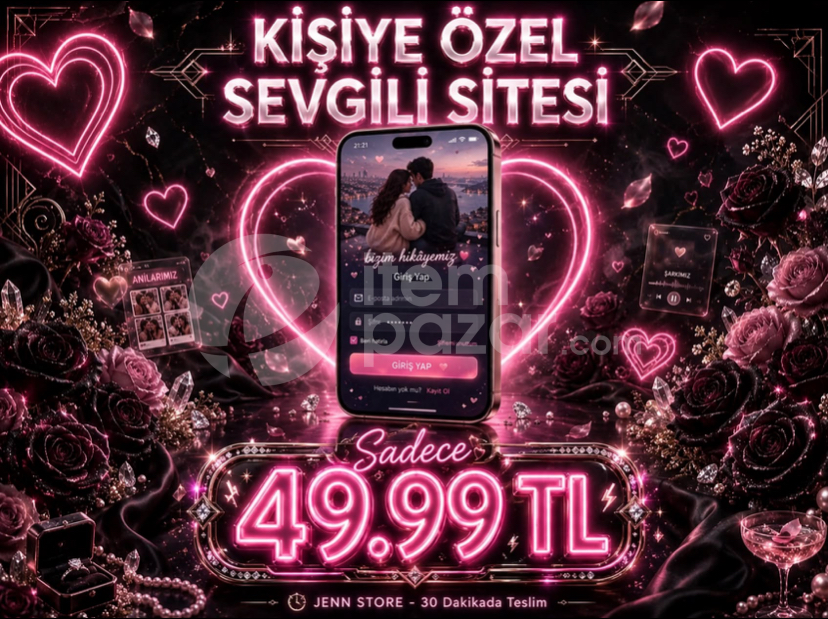 KAMPANYA! SEVGİLİ SİTESİ SADECE 49.99TL