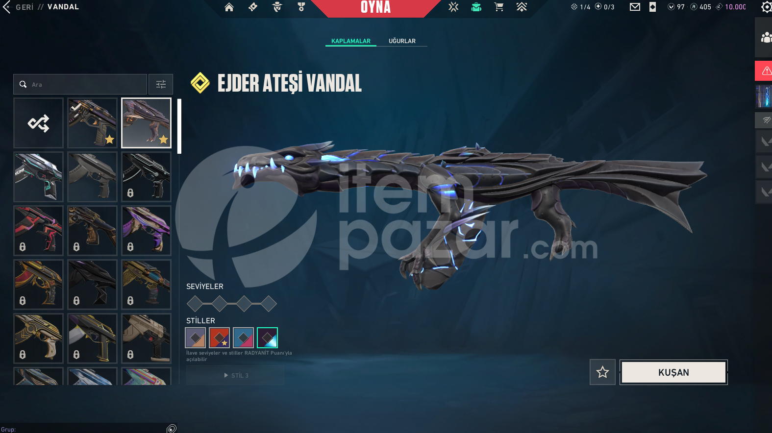 Kaos Vandal Ejder Vandal İyon Phantom 
