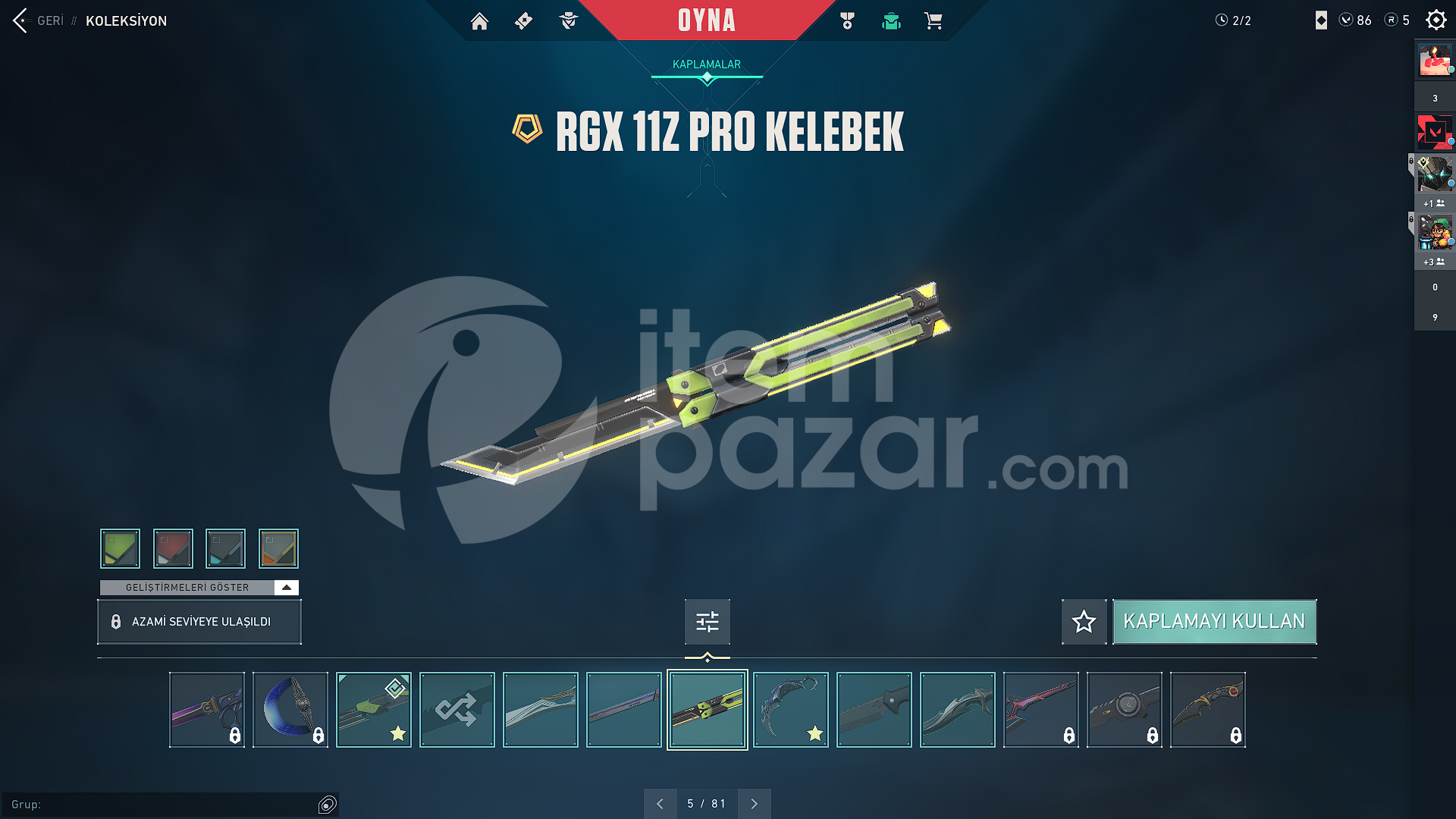 KARAMBIT KELEBEK EJDER YAĞMACI ELMAS EFSANE 50+