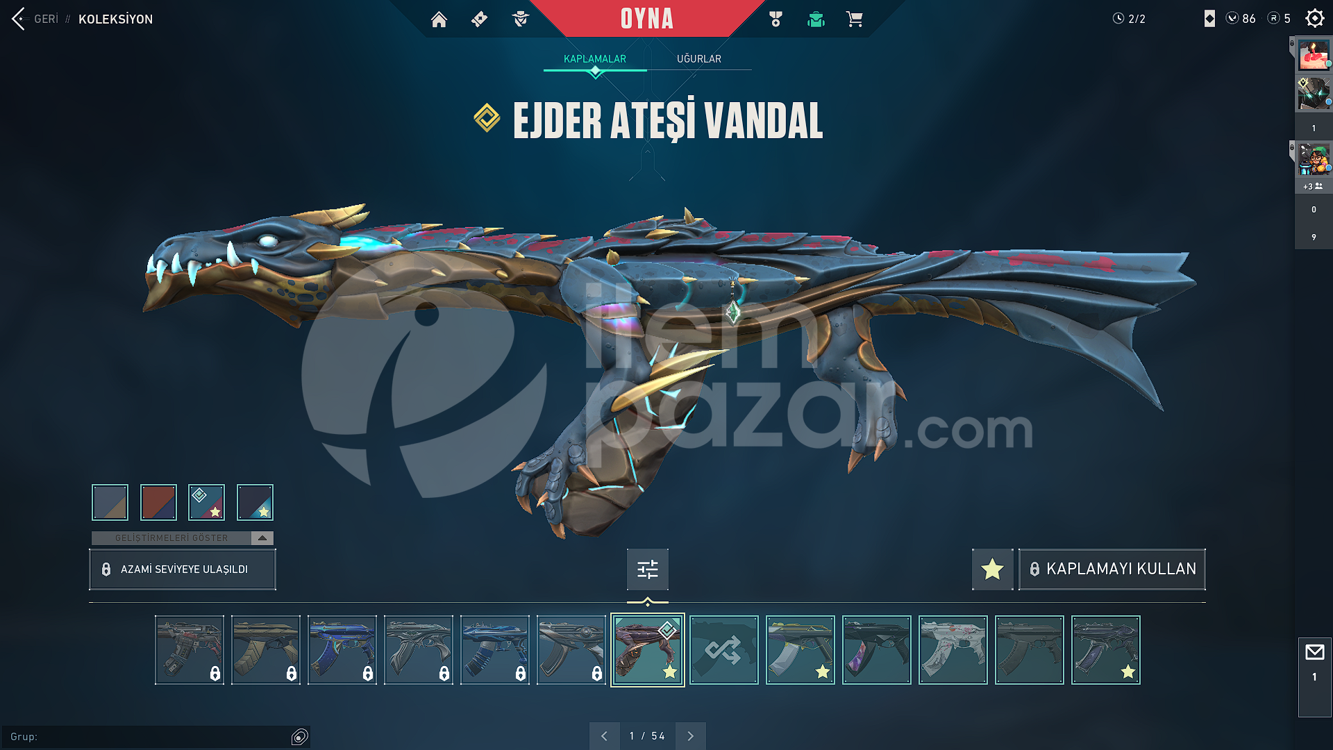 KARAMBIT KELEBEK EJDER YAĞMACI ELMAS EFSANE 50+