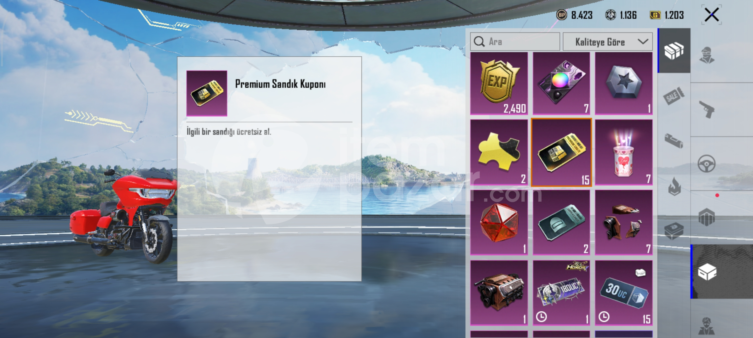 Kasmalık Dolu Hesap Bedava Fiyata!!