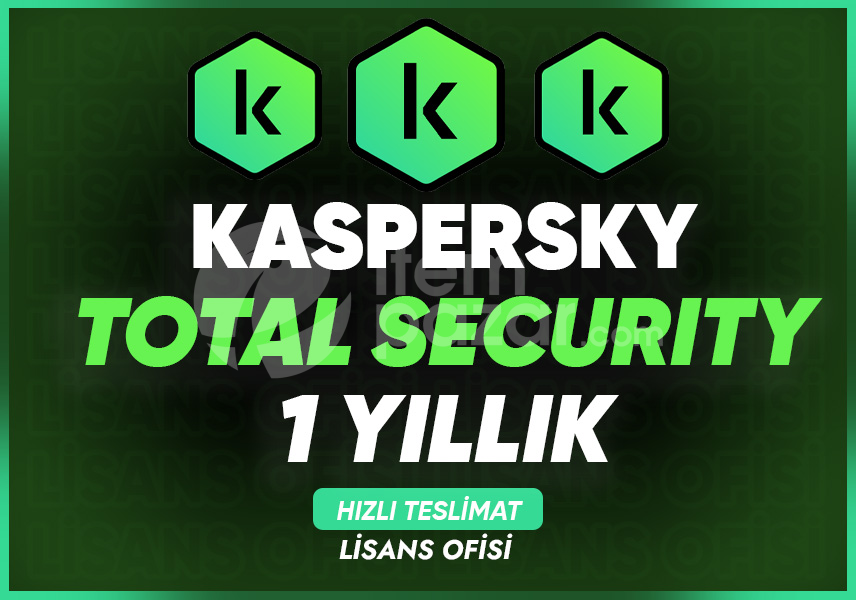 Kaspersky Total Security - 1 Yıllık