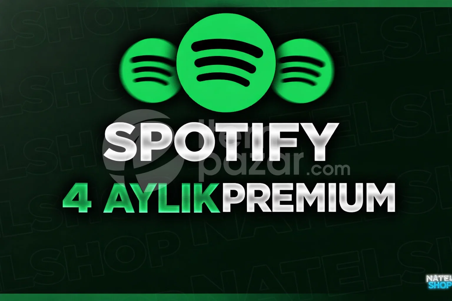 ⭐Kendi Hesabına | 4 Aylık Spotify Premium Kod