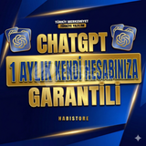 ⭐ KENDİ HESABINIZA 1 AYLIK CHATGPT 5.2 + SORA