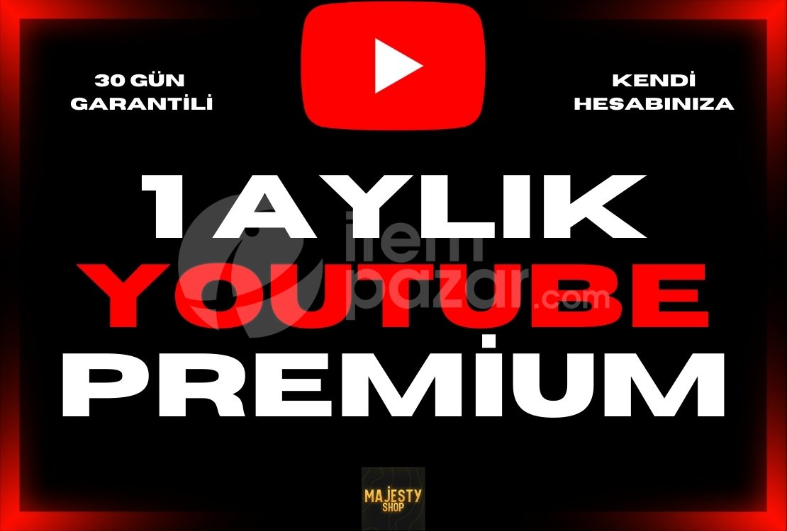 Kendi Hesabınıza 1 Aylık YouTube Premium