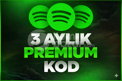 KENDİ HESABINIZA 3 AYLIK SPOTİFY PREMİUM