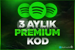 KENDİ HESABINIZA 3 AYLIK SPOTİFY PREMİUM