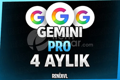 (KENDİ HESABINIZA) 4 AYLIK GEMINI PRO