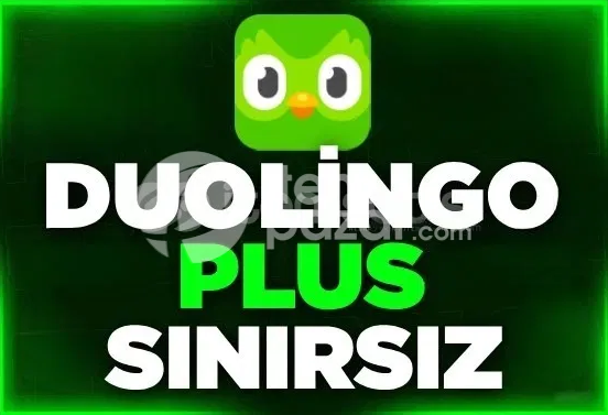 [KENDİ HESABINIZA] DUOLİNGO PLUS + GARANTİ