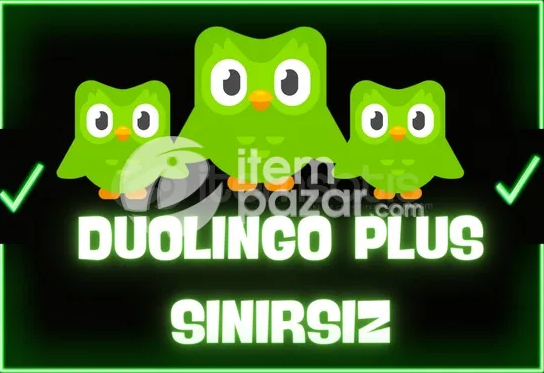 [KENDİ HESABINIZA] DUOLİNGO PLUS + GARANTİ