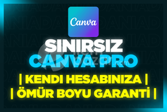 Kendi Hesabınıza Sınırsız Canva Pro