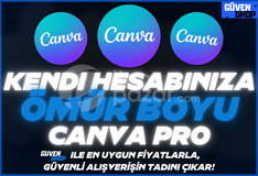⭐[Kendi Hesabınıza] Canva Pro⭐