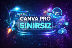 Kendi Hesabınıza | Sınırsız Canva Pro 